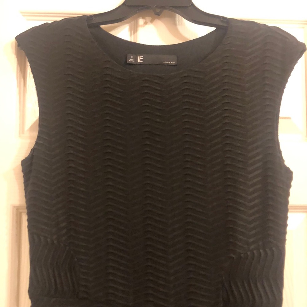 Leslie Fay Women’s Black Dress  Worn once. Size 8